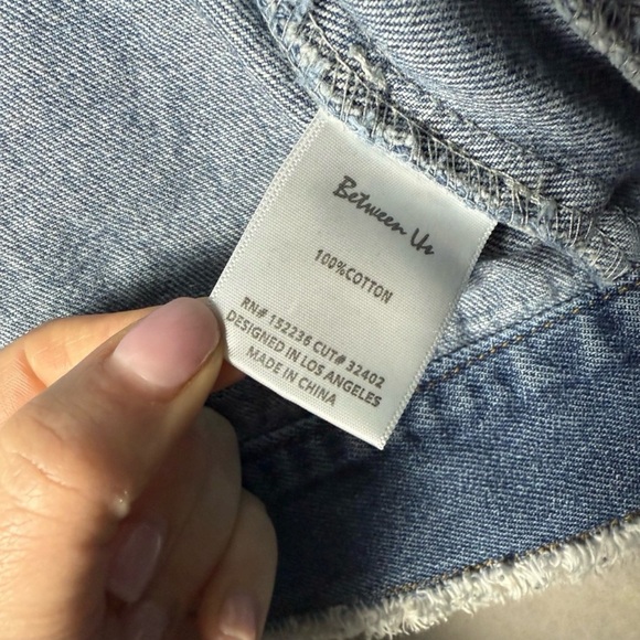 Abstract Portrait Art Denim Jacket | Indie Grunge Festival Jean Jacket - Picture 10 of 12